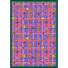 Joy Carpets Playful Patterns Blue My Little Princess 7ft.8in. x 10ft.9in. Rect. Rug