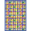Joy Carpets Playful Patterns Yellow My Little Princess 5ft.4in. x 7ft.8in. Rect. Rug