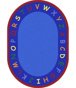 Joy Carpets Kid Essentials Multi New Beginnings 10ft.9in. x 13ft.2in. Oval Rug