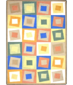 Joy Carpets Kid Essentials Softs Off Balance 3ft.10in. x 5ft.4in. Rect. Rug