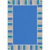 Joy Carpets Kid Essentials Light Blue Off the Cuff 10ft.9in. x 13ft.2in. Rect. Rug