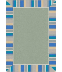 Joy Carpets Kid Essentials Sage Off the Cuff 10ft.9in. x 13ft.2in. Rect. Rug