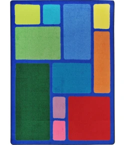 Joy Carpets Kid Essentials Multi Our Block 10ft.9in. x 13ft.2in. Rect. Rug