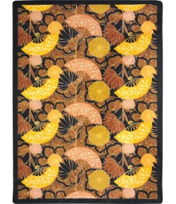 Joy Carpets Kaleidoscope Burgundy Pacific Rim 7ft.8in. x 10ft.9in. Rect. Rug