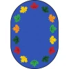 Joy Carpets Kid Essentials Multi Parliament Hill 7ft.8in. x 10ft.9in. Oval Rug