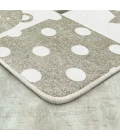 Joy Carpets Claremont Kids Linen Patchwork Boy 5ft.4in. x 7ft.8in. Rect. Rug