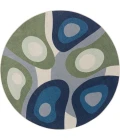 Joy Carpets Kid Essentials Multi Peaceful Meadow 7ft. 7in. Round Rug