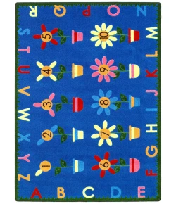 Joy Carpets Kid Essentials Multi Petal Pushers 10ft.9in. x 13ft.2in. Rect. Rug