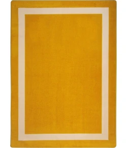 Joy Carpets Kid Essentials Goldenrod Portrait 7ft.8in. x 10ft.9in. Rect. Rug