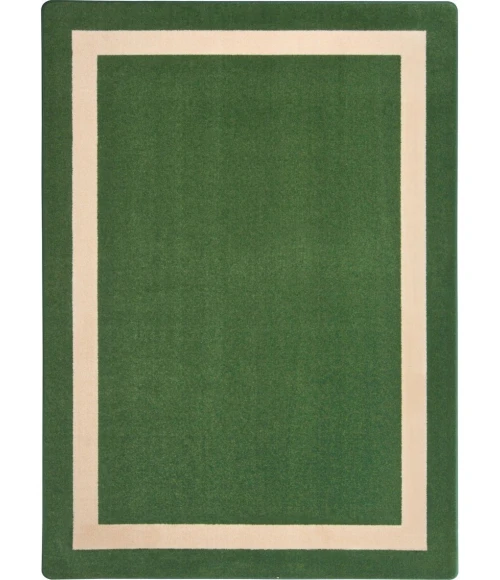 Joy Carpets Kid Essentials Greenfield Portrait 10ft.9in. x 13ft.2in. Oval Rug