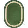 Joy Carpets Kid Essentials Greenfield Portrait 5ft.4in. x 7ft.8in. Oval Rug