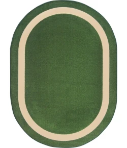 Joy Carpets Kid Essentials Greenfield Portrait 10ft.9in. x 13ft.2in. Oval Rug