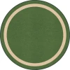 Joy Carpets Kid Essentials Greenfield Portrait 5ft.4in. Round Rug