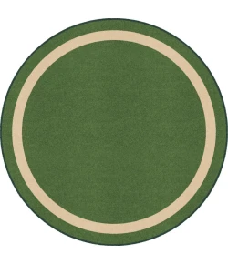 Joy Carpets Kid Essentials Greenfield Portrait 5ft.4in. Round Rug