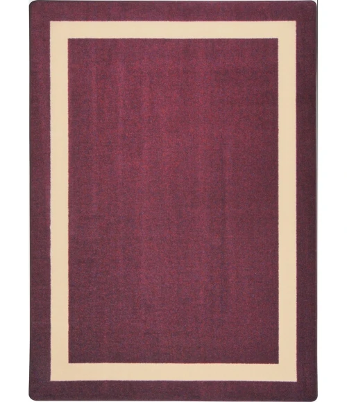 Joy Carpets Kid Essentials Heather Portrait 10ft.9in. x 13ft.2in. Oval Rug