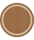 Joy Carpets Kid Essentials Mocha Portrait 10ft.9in. x 13ft.2in. Oval Rug