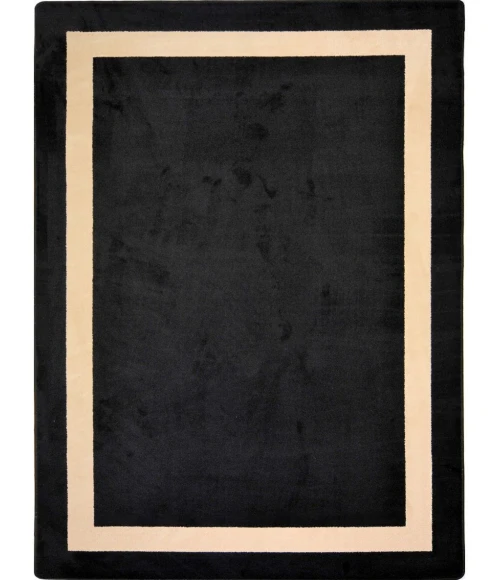 Joy Carpets Kid Essentials Onyx Portrait 10ft.9in. x 13ft.2in. Oval Rug