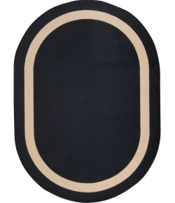 Joy Carpets Kid Essentials Onyx Portrait 10ft.9in. x 13ft.2in. Oval Rug