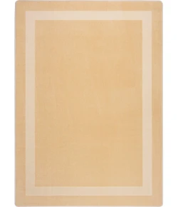 Joy Carpets Kid Essentials Sandstone Portrait 5ft.4in. x 7ft.8in. Rect. Rug