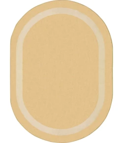 Joy Carpets Kid Essentials Sandstone Portrait 10ft.9in. x 13ft.2in. Oval Rug