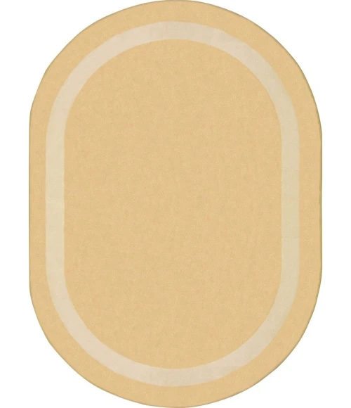 Joy Carpets Kid Essentials Sandstone Portrait 7ft.7in. Round Rug