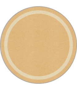 Joy Carpets Kid Essentials Sandstone Portrait 5ft.4in. Round Rug