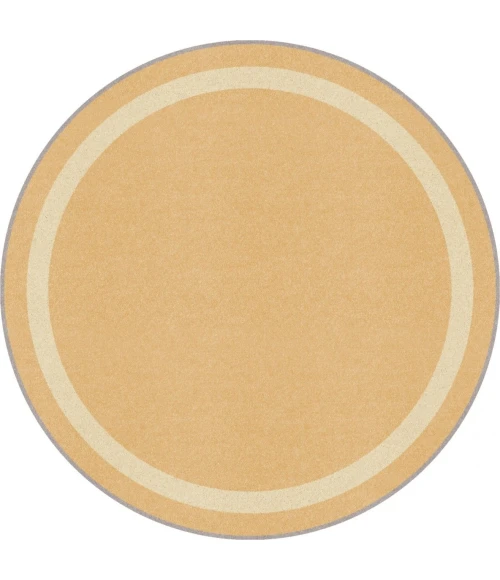 Joy Carpets Kid Essentials Sandstone Portrait 13ft.2in. Round Rug