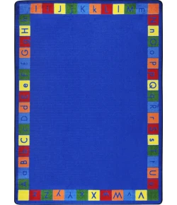Joy Carpets Kid Essentials Multi Primarily Alphabett 10ft.9in. x 13ft.2in. Rect. Rug