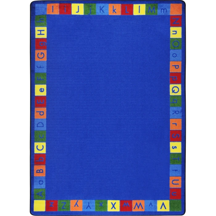 Joy Carpets Kid Essentials Multi Primarily Alphabett 10ft.9in. x 13ft.2in. Rect. Rug