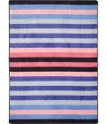 Joy Carpets Summer Solstice Multi Purple Lei 7ft.8in. x 10ft.9in. Rect. Rug