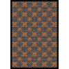 Joy Carpets Any Day Matinee Black Queen Anne 5ft.4in. x 7ft.8in. Rect. Rug