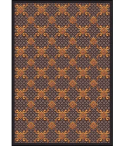 Joy Carpets Any Day Matinee Brown Queen Anne 3ft.10in. x 5ft.4in. Rect. Rug