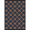 Joy Carpets Any Day Matinee Teal Queen Anne 5ft.4in. x 7ft.8in. Rect. Rug