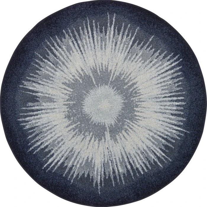 Joy Carpets Kid Essentials Night Sky Rare Earth 7ft. 7in. Round Rug