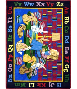 Joy Carpets Kid Essentials Multi Reading Rocks 10ft.9in. x 13ft.2in. Rect. Rug