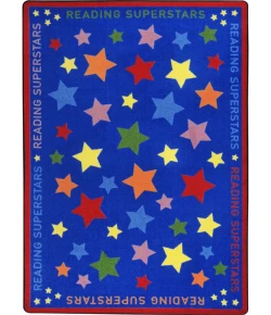 Joy Carpets Kid Essentials Multi Reading Superstars 10ft.9in. x 13ft.2in. Rect. Rug
