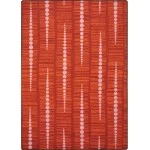 Joy Carpets Kid Essentials Red Recoil 7ft.8in. x 10ft.9in. Rect. Rug