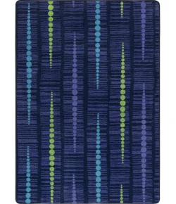 Joy Carpets Kid Essentials Violet Recoil 7ft.8in. x 10ft.9in. Rect. Rug