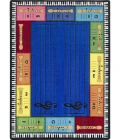 Joy Carpets Kid Essentials Multi Recorderific 7ft. 8in. x 10ft. 9in. Rect. Rug