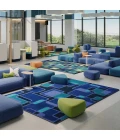 Joy Carpets Kid Essentials Violet Reflex 5ft.4in. x 7ft.8in. Rect. Rug