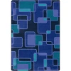 Joy Carpets Kid Essentials Violet Reflex 5ft.4in. x 7ft.8in. Rect. Rug