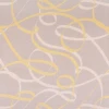 Joy Carpets Playful Patterns Yellow Ribbons 7ft.8in. x 10ft.9in. Rect. Rug
