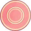 Joy Carpets Kid Essentials Pretty Pink Ripples 13ft.2in. Round Rug