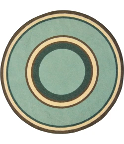 Joy Carpets Kid Essentials Woodland Ripples 13ft.2in. Round Rug