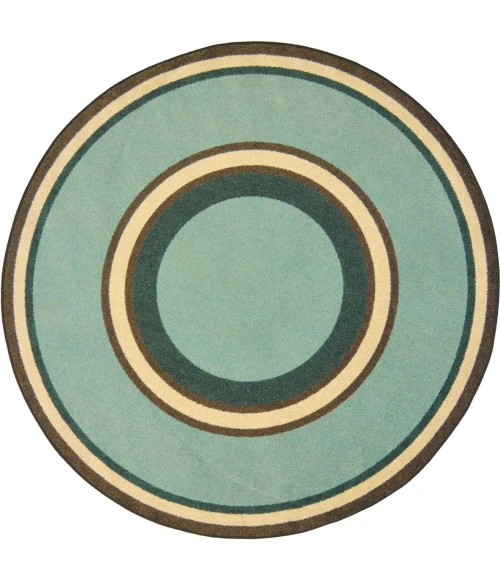 Joy Carpets Kid Essentials Woodland Ripples 5ft.4in. x 7ft.8in. Oval Rug