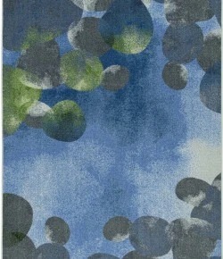 Joy Carpets Kid Essentials Blue Riverstone 10ft. 9in. x 13ft. 2in. Rect. Rug