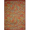 Joy Carpets Kaleidoscope Burgundy Rodeo 10ft.9in. x 13ft.2in. Rect. Rug