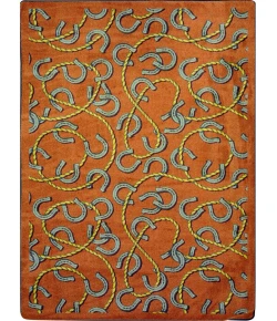 Joy Carpets Kaleidoscope Rust Rodeo 3ft.10in. x 5ft.4in. Rect. Rug