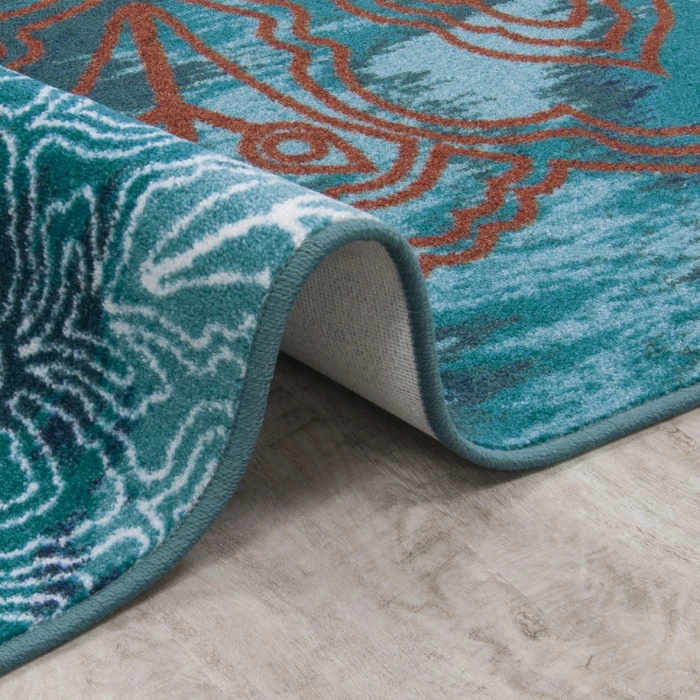 Joy Carpets First Take Riviera Romani 7ft.8in. x 10ft.9in. Rect. Rug