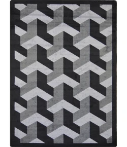 Joy Carpets Kaleidoscope Emerald Rooftop 3ft.10in. x 5ft.4in. Rect. Rug